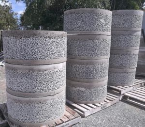 Concrete soak hole liners use Proforce steel fibre for strength